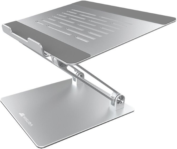 Mbajtëse për laptop MISURA ME09, e argjendtë