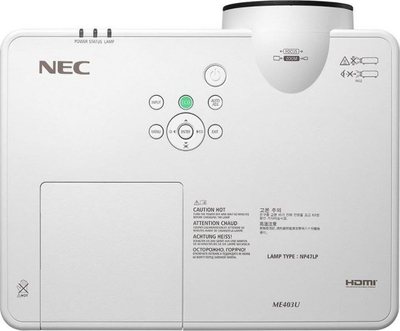 Projektor NEC ME403U, 1920 x 1200px, i bardhë