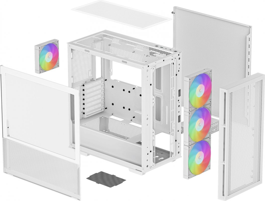 Куќиште за компјутер Deepcool CH560 ARGB, Midi Tower