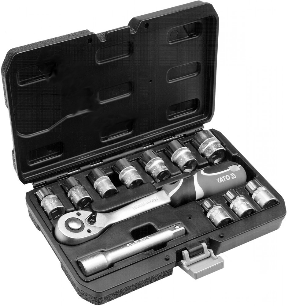 Set veglash Yato (YT-38671), 12 elemente
