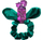 Llastikë për flokë Essence In The Bloom'light Velvet, 1 copë