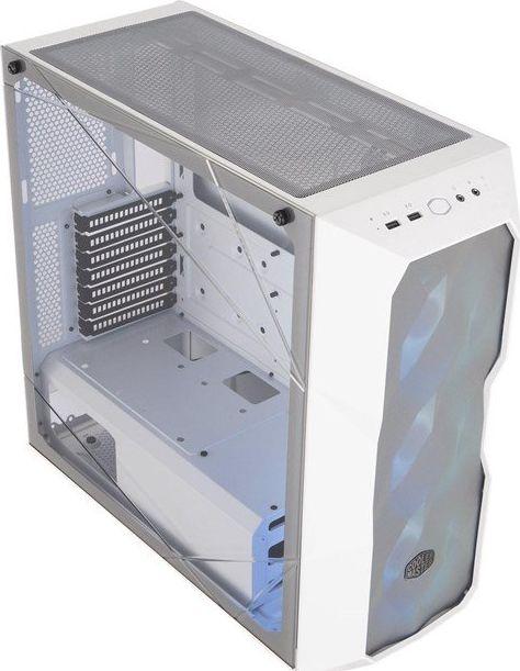 Куќиште за компјутер Cooler Master MasterBox TD500 Mesh White, Midi Tower