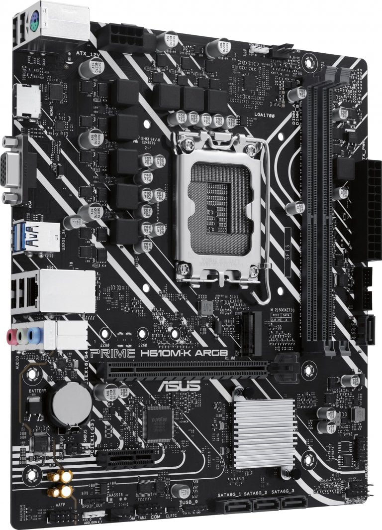 Pllakë amë Asus PRIME H610M-K ARGB