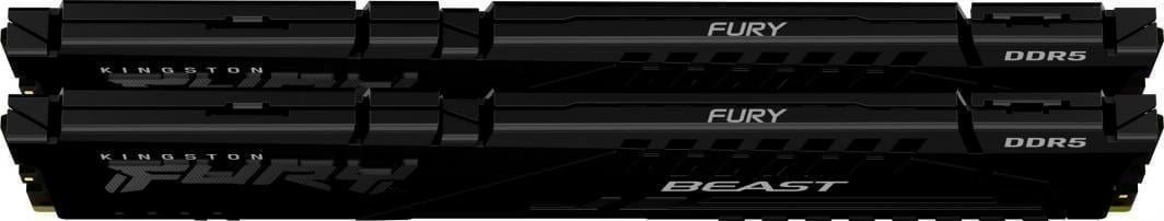 Memorie Kingston Fury Beast, DDR5, 64 GB, 6400 MHz, CL32, KF564C32BBK2-64