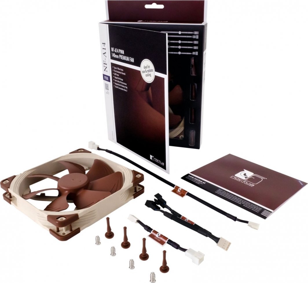 Ftohës Noctua NF-A14 PWM, 140 mm
