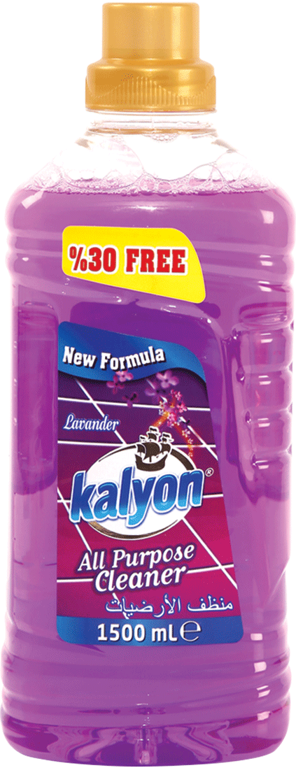 Pastrues sipërfaqesh Kalyon, vjollce 1,5 lt