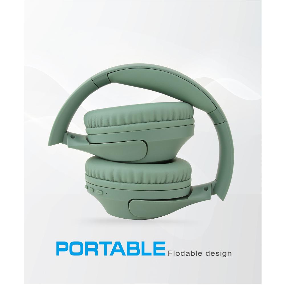 Kufje Wireless Buxton BHP 8700 GREEN BT – Bluetooth 5.3, Ngjyrë e Gjelbër