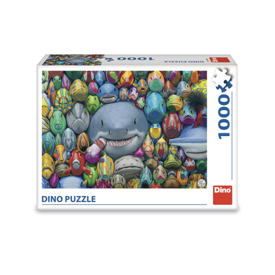 Puzzle Dino Colorful fish, 1000 pjesë, 15+ vjeç