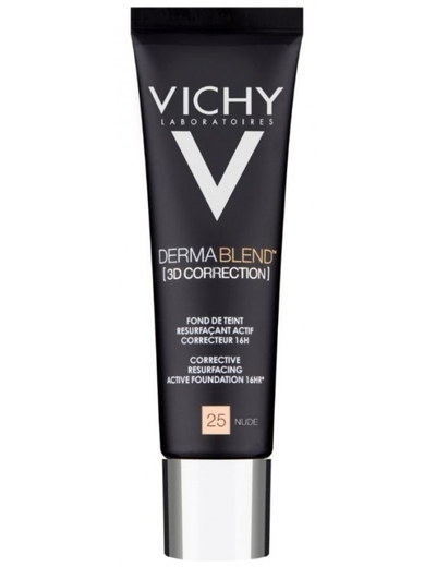 Pudër e lëngshme Vichy Dermablend 3D Correction, Nude 25, 30ml