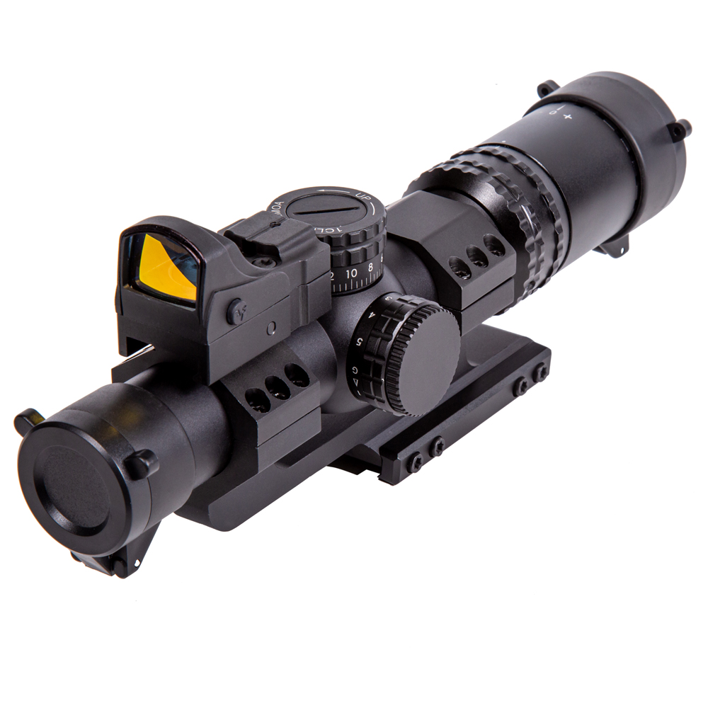 Shënjestër Optike Firefield Combo 1-4x24