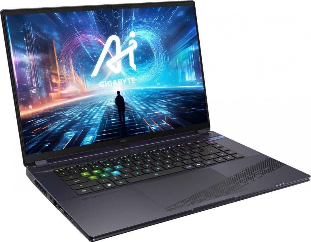Лаптоп GIGABYTE Aorus 16X 9KG, 16" 165 Hz, Intel Core i7-13650HX, 16 GB RAM, 1 TB SSD, NVIDIA GeForce RTX 4060