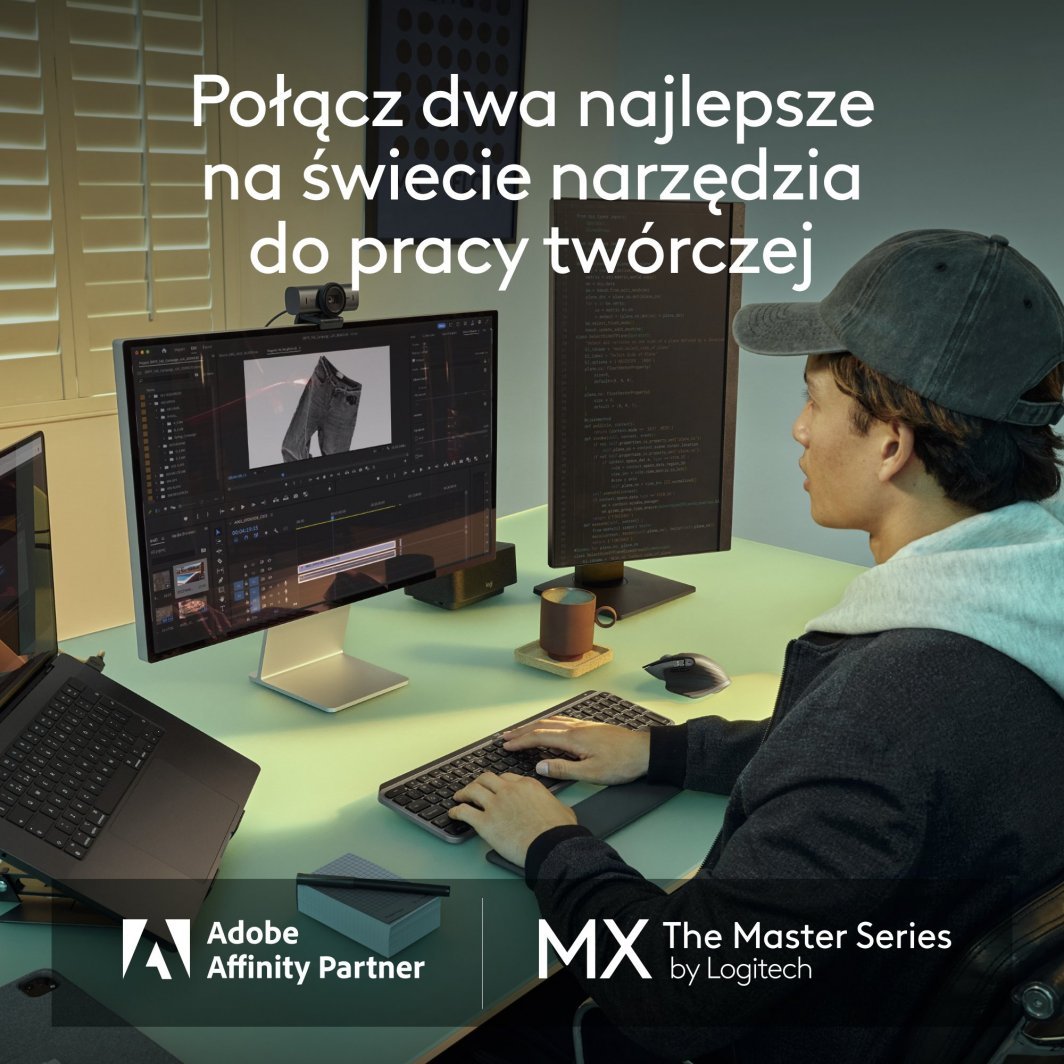 Tastierë Logitech MX, wireless, US INTL, grafit dhe e zezë
