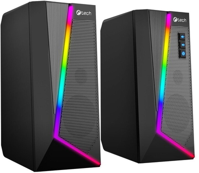 Altoparlantë C-TECH SPK-17, 2.0, të zi