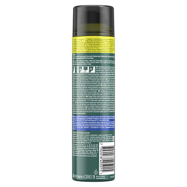 Xhel rroje Gillette Mach3 Extra Comfort, 240 ml