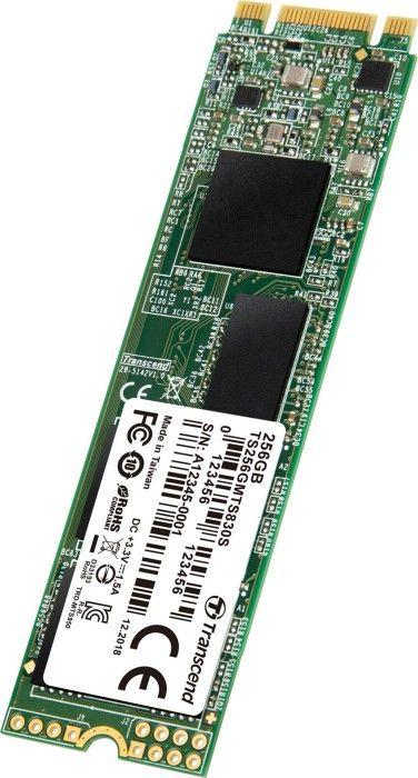 Disk SSD Transcend 830S, 256GB, M.2 2280 SATA III