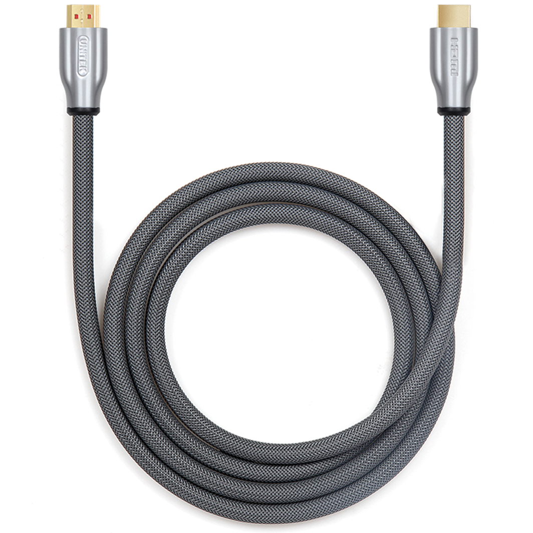 Kabllo Unitek HDMI - HDMI 1m ngjyrë aregjendi (Y-C136RGY)