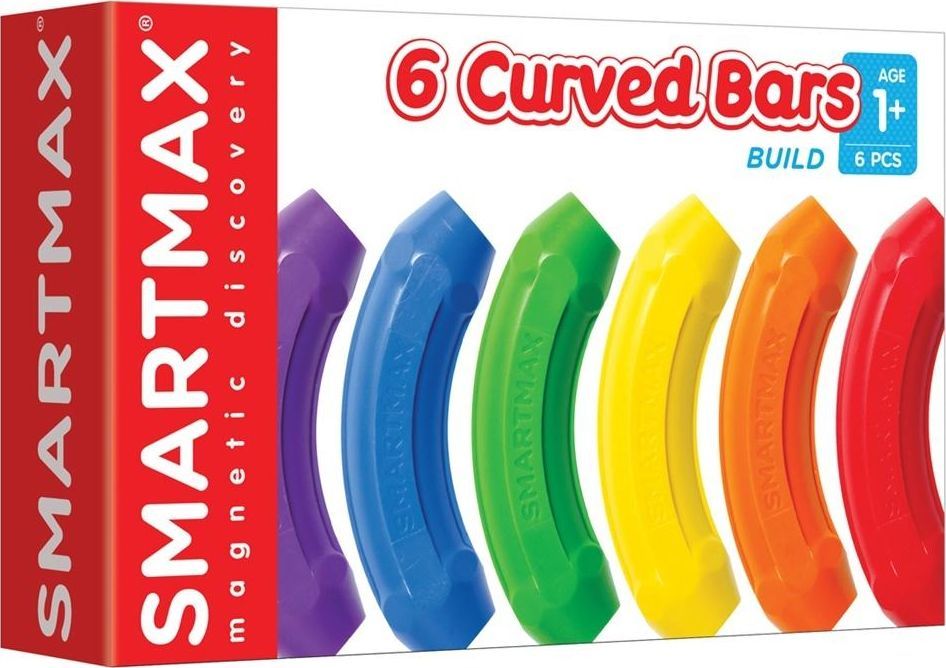 Blloqe ndërtuese IUVI Smart Max, 1+, 6 shtylla të lakuara Blloqe ndërtuese IUVI Smart Max, 1+, 6 shtylla të lakuara