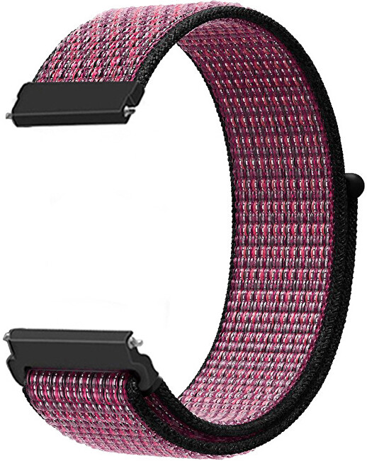 Rrip tekstili 4wrist për Garmin 20 mm, vjollcë