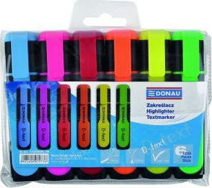 Set markera Q-Connect FLUOR (7358906PL-99), 6 copë, shumëngjyrësh