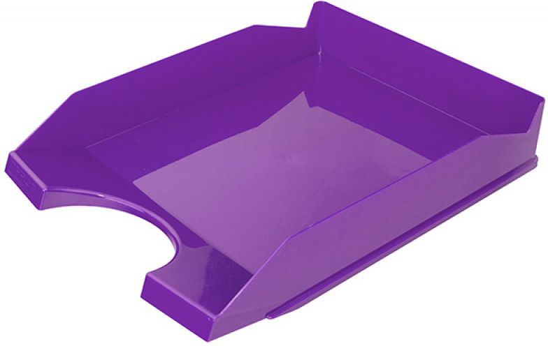 OFFICE PRODUCTS Послужавник за Писма за Биро, A4, Виолетова