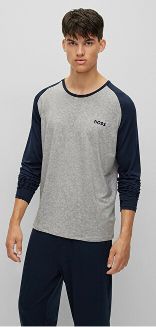 Set pizhame për meshkuj Hugo Boss, të kaltra/hirta