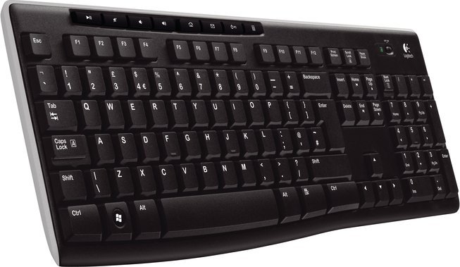 Tastierë Logitech K270, e zezë