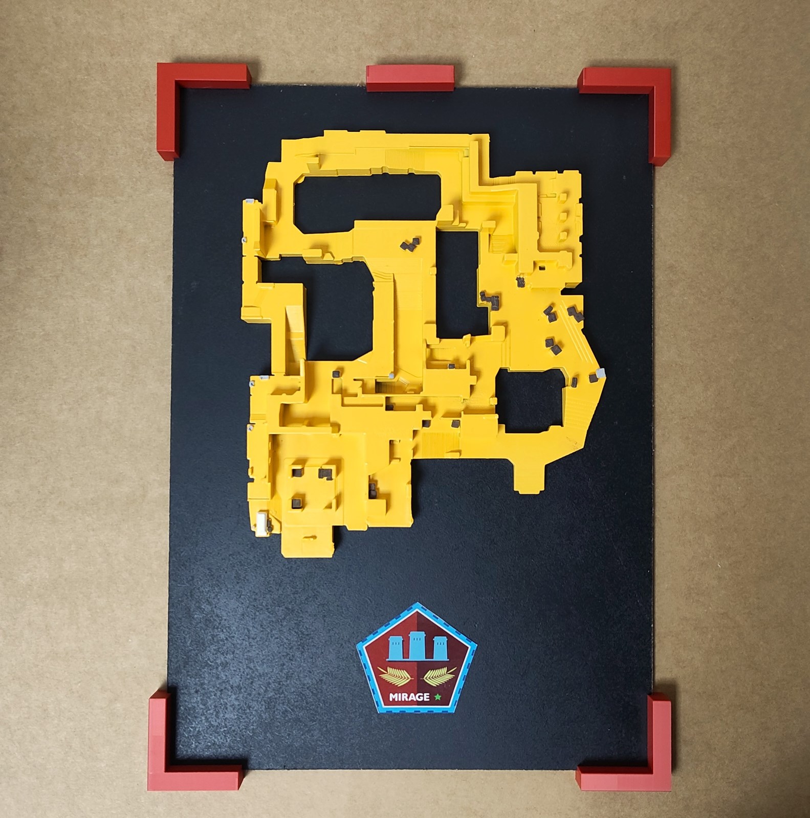 CS Map Mirage 3D Print