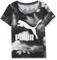 Maicë për fëmijë Puma Kinder Classics Aop Tee Shirt, e zezë nr 140