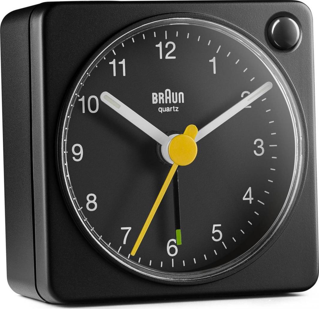 Orë me alarm Braun BC 02 XB, e zezë