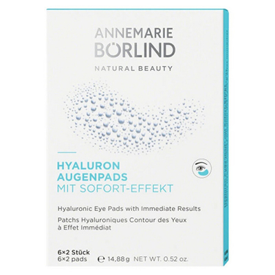 Pads për sy ANNEMARIE BORLIND Hyaluronic, 6 x 2 copë