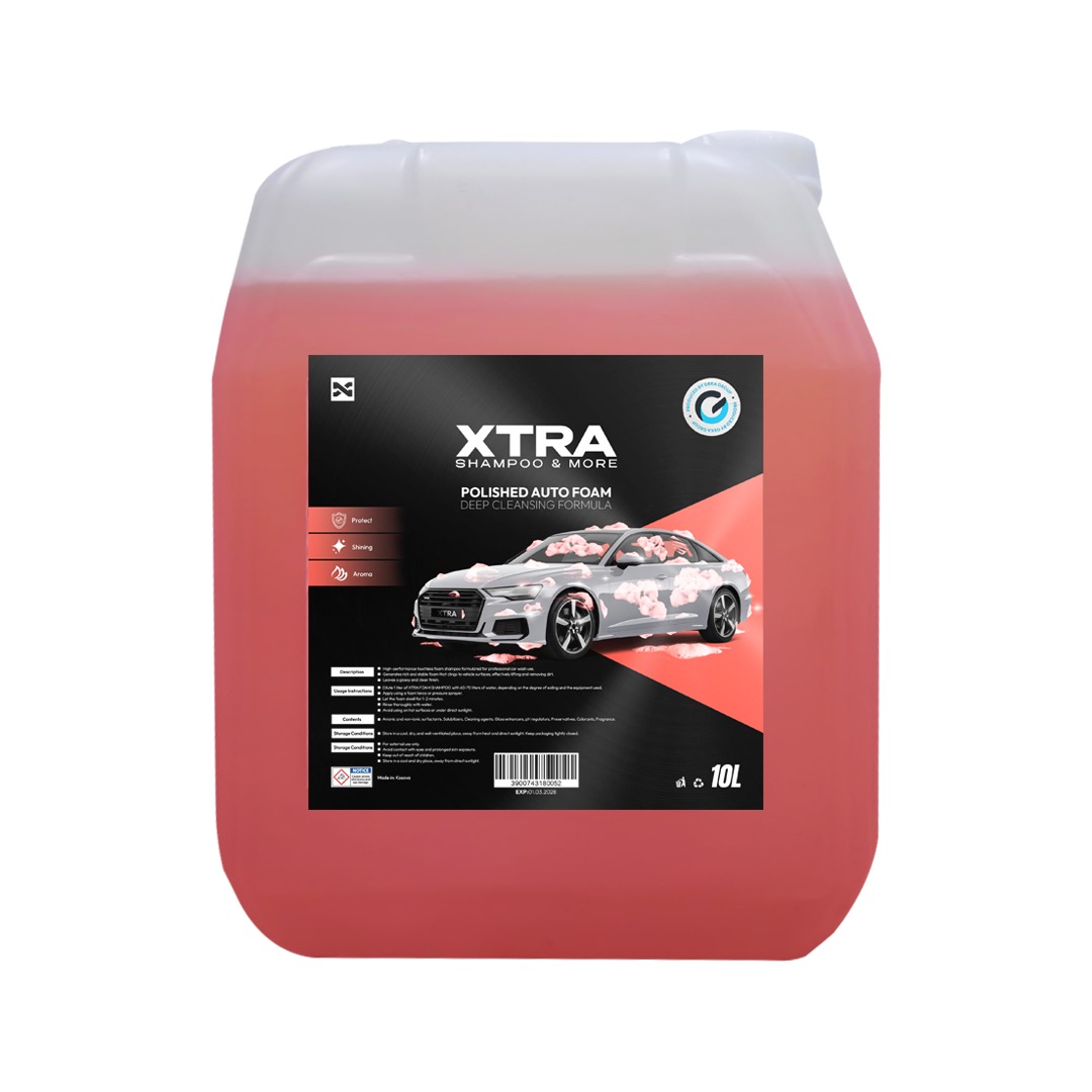 Shampo shkumues për veturë XTRA, 10L