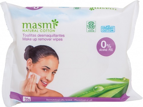 Lecka të lagështa për heqjen e grimit Masmi, 20 copë