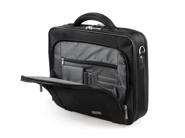 Çantë dore për laptop Natec Boxer, 15.6", e zezë