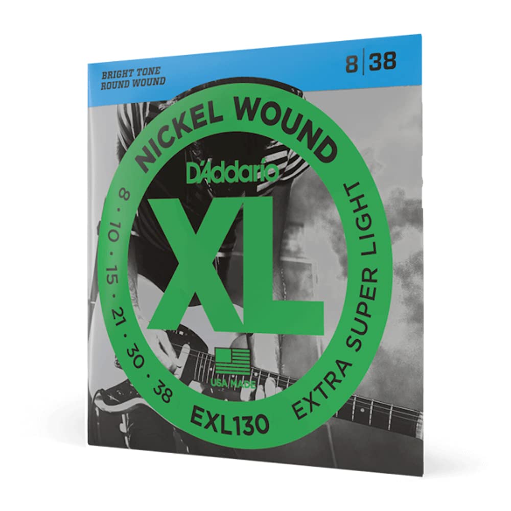 Tela për kitarë elektrike D’Addario EXL130, 8|38