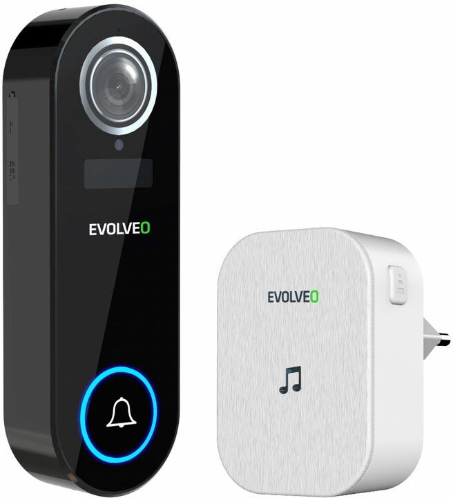 Zile video smart me wireless + zile prizë EVOLVEO Ringo DB2, e zezë