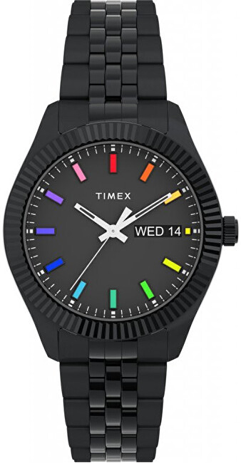 Orë dore për femra Timex Legacy Rainbow TW2V61700UK, e zezë Orë dore për femra Timex Legacy Rainbow TW2V61700UK, e zezë