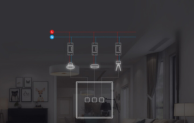 Prizë Sonoff T2EU2C-RF wireless 433MHz (2-channel)
