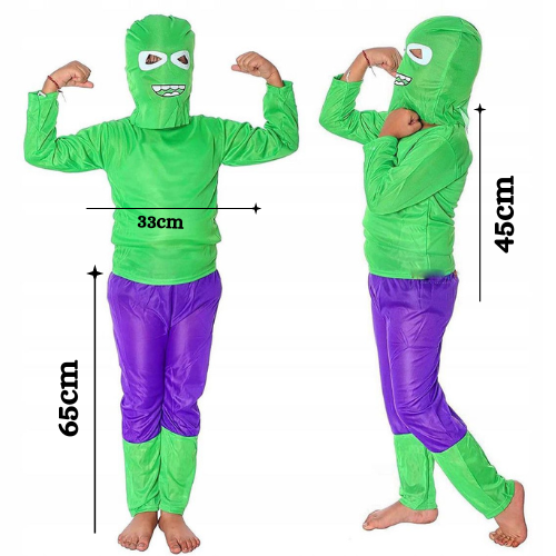 Kostum Hulk për fëmijë KS73, S