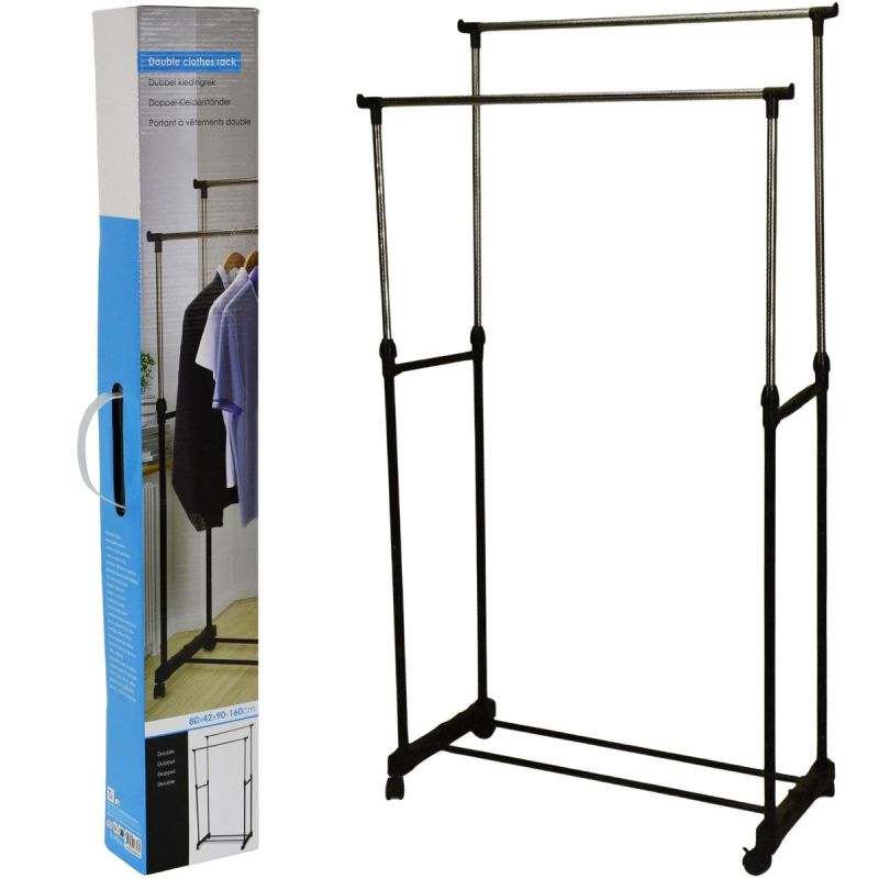 Raft rrobash Storage Solutions, dyfishtë, i rregullueshëm, me rrota
