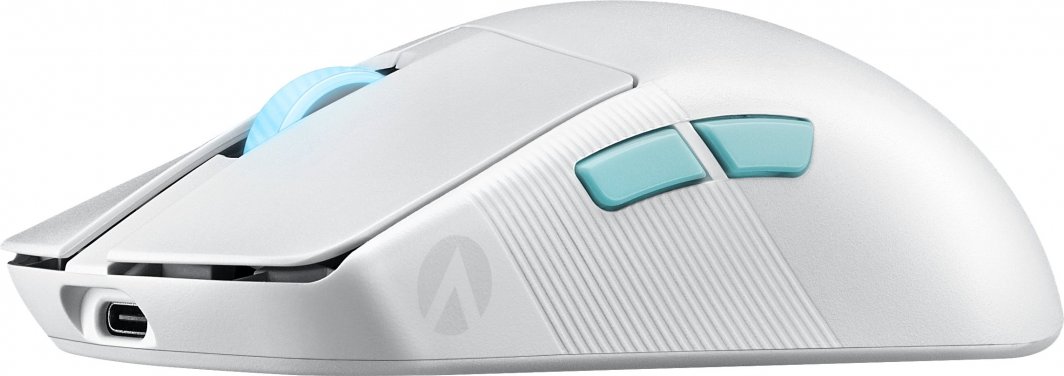 Maus Asus ROG Harpe Ace Aim Lab Edition, 36000DPI, i bardhë