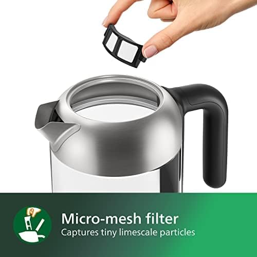 Philips HD9339/81 Ngrohëse Uji Qelqi | Glass Kettle