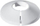 Kapak plastik për tub Capricorn Rosette PP, 18mm, i bardhë