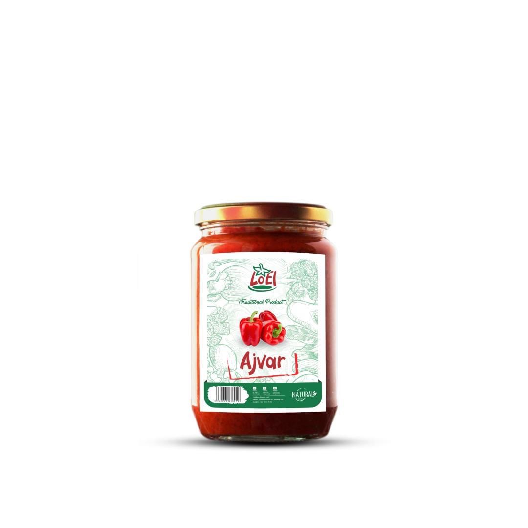 Ajvar padjegës LoEl, 750 ml