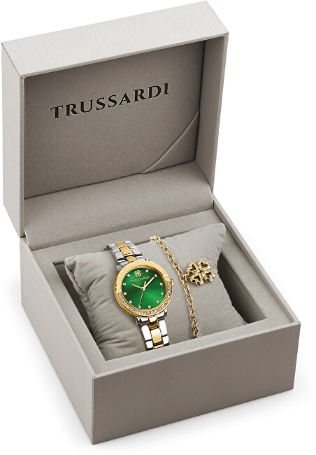 Orë për femra Trussardi T-Vision + byzylyk R2453125511