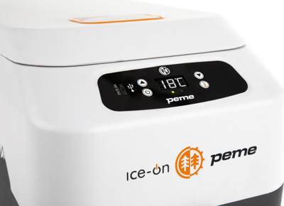 Frigorifer & ngrohës portativ Peme Ice-on iOG Adventure Orange + mbajtëse krahu, 30L