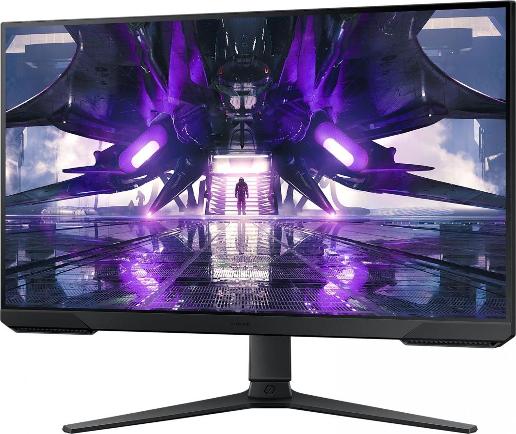 Монитор Samsung Odyssey G32A (LS27AG320NUXEN), 27", Full HD, црн