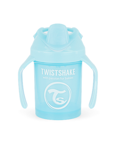 Shishe Twistshake Mini Cup, Blu Pastel, 230ml, 4+muaj