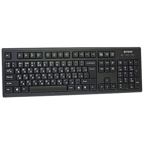Tastierë A4 Tech KR-85, USB, e zezë