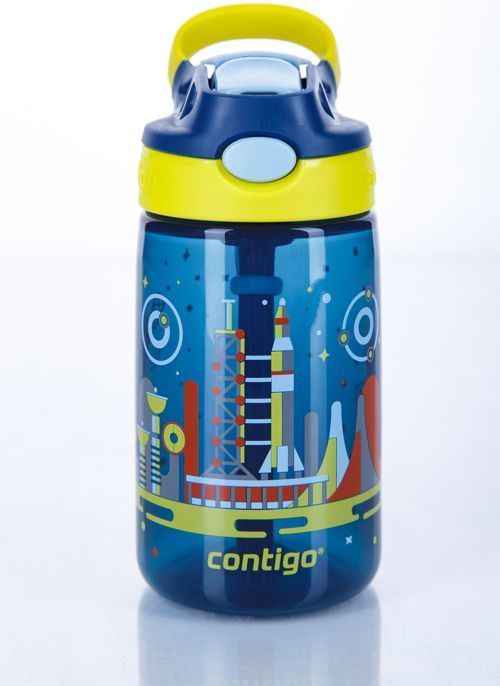 Shishe uji Contigo Gizmo Flip, 420ml, e kaltër