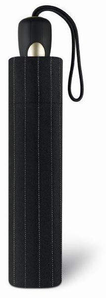 Çadër Esprit Gents Mini Tecmatic Needle Stripe, e zezë